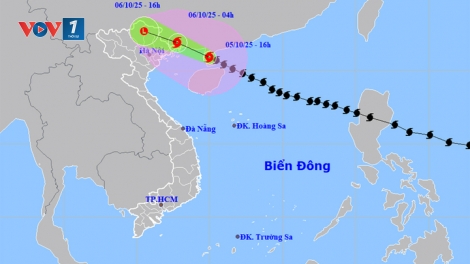 Thời tiết ngày 6/10/2025: Hoàn lưu bão Matmo gây mưa lớn khu vực Đông Bắc nước ta