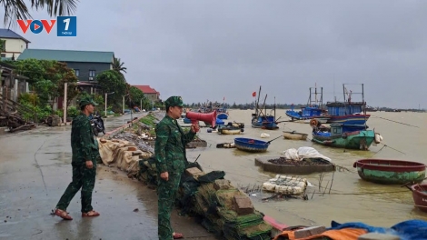 Quảng Trị: Không chủ quan với mưa lớn sau bão