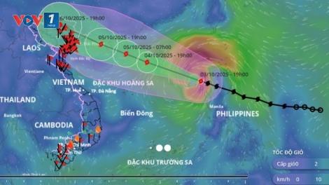 Thời sự 6h 5/10/2025: Bão số 11 vẫn đang mạnh lên và hướng về vùng biển Quảng Ninh, Hải Phòng