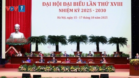Khai mạc Đại hội đại biểu Đảng bộ TP. Hà Nội lần thứ XVIII, nhiệm kỳ 2025-2030