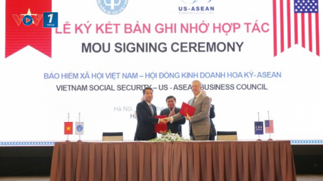 BHXH Việt Nam và Hội đồng Kinh doanh Hoa Kỳ - ASEAN ký Biên bản ghi nhớ hợp tác