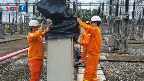 Bảo vệ an toàn lưới truyền tải điện: Tuyệt đối không được chủ quan với bão số 11