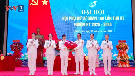 Phụ nữ Lữ đoàn Tàu ngầm 189 Hải quân: Đoàn kết, bản lĩnh, sáng tạo, đổi mới