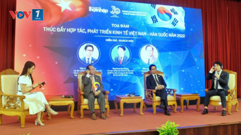 Thúc đẩy hợp tác, phát triển kinh tế Việt - Hàn năm 2022 (27/8/2022)