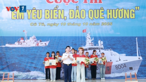 Ươm mầm tình yêu biển, đảo cho thế hệ trẻ Đặc khu Cô Tô
