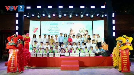 Kem đánh răng dược liệu Ngọc Châu và “Cặp lá yêu thương” chung tay thắp sáng nụ cười trẻ thơ