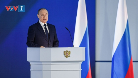 Tổng thống Nga Putin gửi thông điệp đối ngoại mới