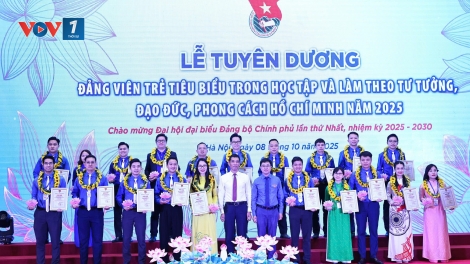 Tuyên dương 95 Đảng viên trẻ tiêu biểu học tập và làm theo tư tưởng, đạo đức, phong cách Hồ Chí Minh