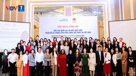 Công bố Báo cáo quốc gia về 30 năm thực hiện Tuyên bố và Cương lĩnh Hành động Bắc Kinh tại Việt Nam