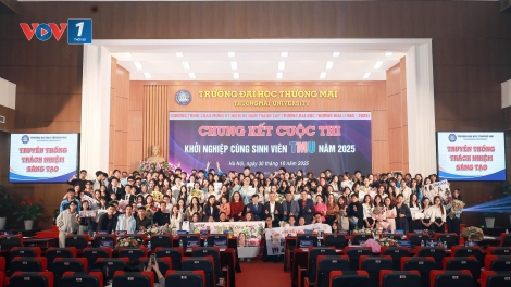 Chung kết cuộc thi khởi nghiệp sinh viên Đại học thương mại: Nhiều dự án có tính ứng dụng cao