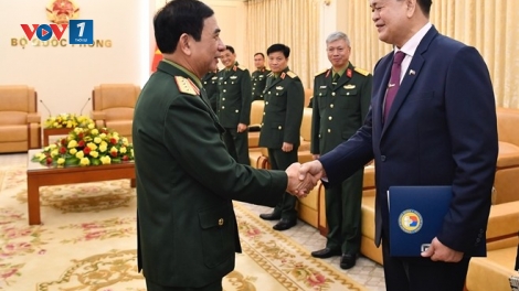 Đại tướng Phan Văn Giang tiếp Thứ trưởng Bộ Quốc phòng Philippines