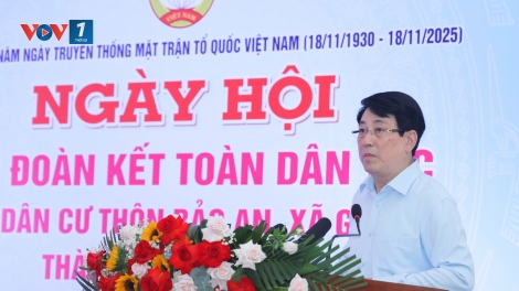 Thời sự 18h 18/11/2025: Ngày hội Đại đoàn kết toàn dân tại thôn Bảo An, xã Gò Nổi, thành phố Đà Nẵng