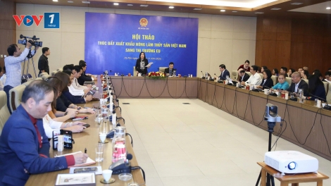 Hội thảo "Thúc đẩy xuất khẩu nông lâm thuỷ sản Việt Nam sang thị trường EU"