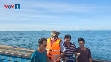 Kiểm ngư số 3 siết chặt tuần tra, xử lý nghiêm vi phạm IUU trên biển miền Trung
