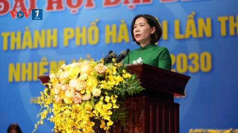 Bà Lê Kim Anh tái đắc cử Chủ tịch Hội LHPN Hà Nội lần thứ XVII