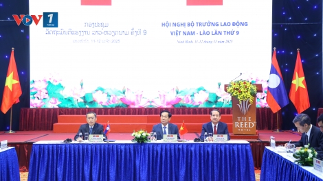 Hội nghị Bộ trưởng lao động Việt Nam- Lào lần thứ 9