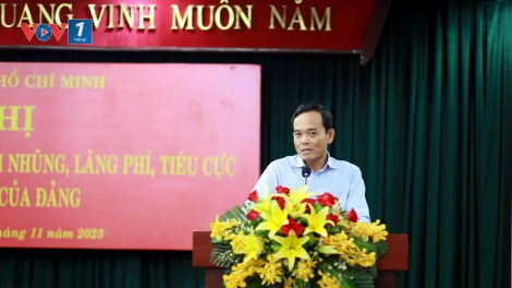 Ông Trần Lưu Quang: Cán bộ chống tham nhũng mà vi phạm sẽ bị xử nặng gấp đôi
