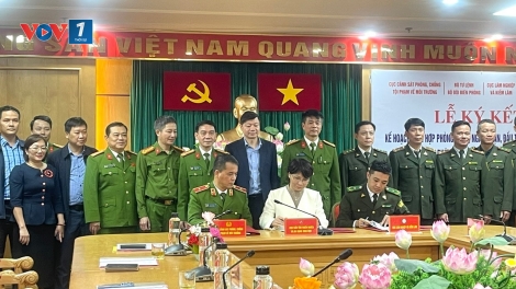 Bộ Công an và Bộ Nông nghiệp và Môi trường ký kết phòng chống tội phạm động vật hoang dã
