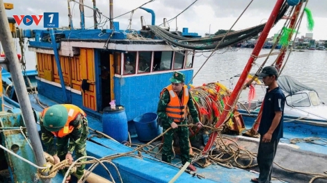 Biên phòng Quảng Ngãi sẵn sàng ứng phó bão số 13