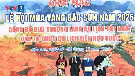 Lạng Sơn công bố danh hiệu Làng du lịch tốt nhất thế giới 2025