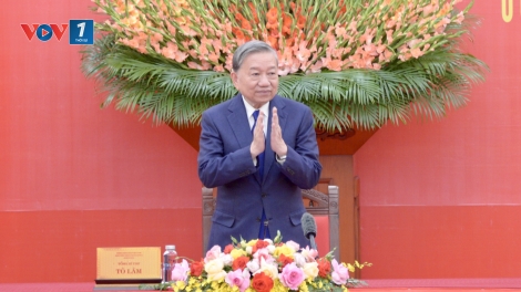 Tổng Bí thư Tô Lâm gặp mặt các tập thể, cá nhân tiêu biểu tham gia bảo vệ ANTT tại cơ sở