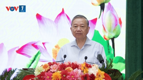 Tổng Bí thư Tô Lâm: Tạo điểm tựa vững chắc để ngư dân yên tâm vươn khơi, bám biển