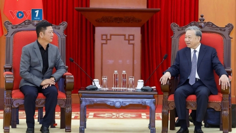 Tổng Bi thư Tô Lâm tiếp lãnh đạo Tập đoàn Luxshare-ICT, Trung Quốc