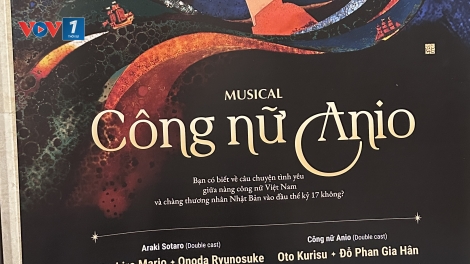 Nhật Bản công bố sản xuất Dự án nhạc kịch “Công nữ Anio”
