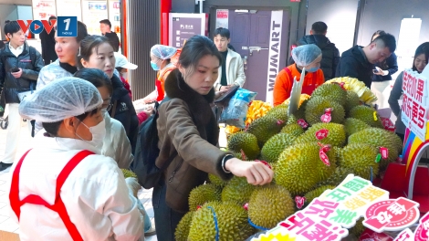 Tưng bừng Ngày hàng Việt Nam tại Trung Quốc và Lễ hội trái cây Việt Nam tại Wumart, Bắc Kinh