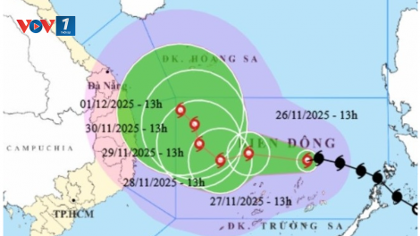 Bão số 15 (Koto) cách đảo Song Tử Tây 190km, giật cấp 15