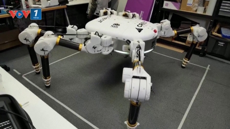 Robot nhện - tương lai không xa xây nhà trên Mặt Trăng