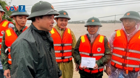 Phó Tư lệnh Bộ đội Biên phòng kiểm tra công tác khắc phục hậu quả mưa lũ tại Đắc Lắc