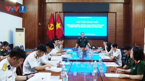 Hội thảo ứng dụng công nghệ vi sinh trong xử lý đất nhiễm dầu tại Căn cứ Quân sự Cam Ranh