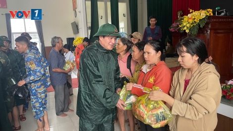 Quân khu 5 huy động hơn 12.300 cán bộ, chiến sĩ ứng phó với mưa lũ tại Đắk Lắk