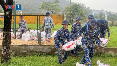 Vùng 3 Hải quân kiểm tra công tác chuẩn bị phòng chống bão số 13