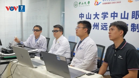 Trung Quốc thực hiện ca phẫu thuật mắt bằng robot từ xa đầu tiên trên thế giới