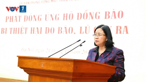 Đoàn Chủ tịch Ủy ban Trung ương MTTQ Việt Nam kêu gọi ủng hộ đồng bào miền Trung, Tây Nguyên