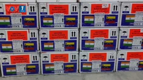 Ấn Độ viện trợ 2,7 tấn hàng vaccine cho Venezuela