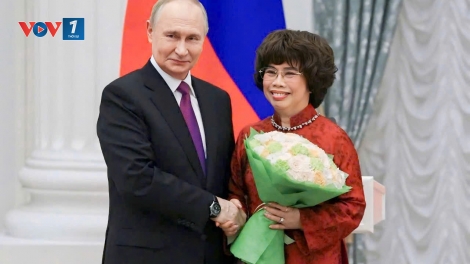 Chủ tịch Hội đồng Chiến lược Tập đoàn TH được trao tặng Huân chương Hữu nghị của Nhà nước Nga
