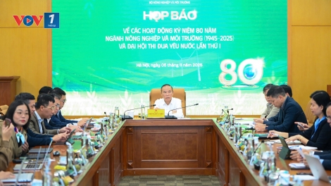 Bộ Nông nghiệp và Môi trường tổ chức chuỗi hoạt động Kỷ niệm 80 năm truyền thống ngành