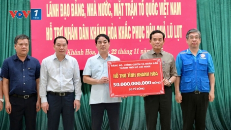 TP.HCM dốc toàn lực hỗ trợ Khánh Hòa vượt lũ