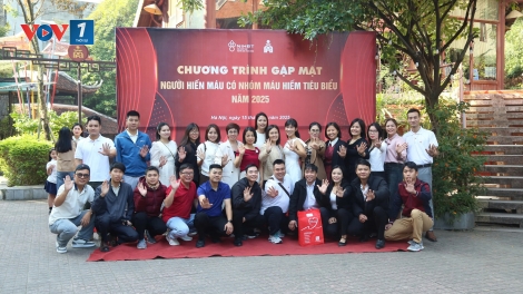 Tôn vinh 150 người có nhóm máu hiếm tích cực hiến máu năm 2025