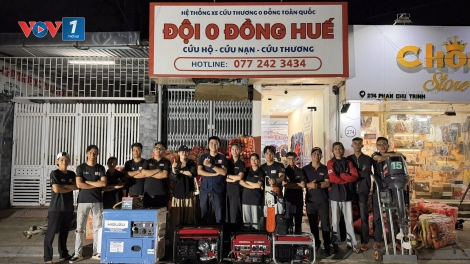 Đội xe 0 đồng Huế - Cứu được một người là chúng tôi có thêm động lực đi tiếp