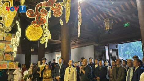 Triển lãm “Đạo học ngàn năm”: Tiếp nối tinh thần đạo học bằng ngôn ngữ nghệ thuật