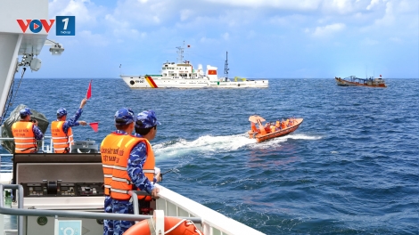 Cảnh sát biển giữ nhịp bình yên trên biển những ngày đầu năm mới