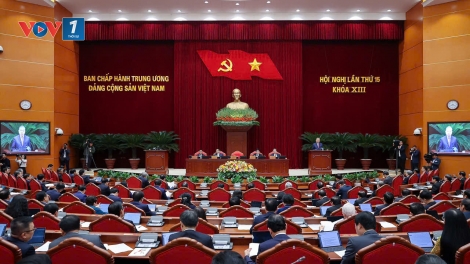 Thông cáo báo chí về ngày làm việc thứ nhất Hội nghị Trung ương 15, khoá XIII