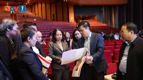 Phó Chủ tịch nước kiểm tra công tác chuẩn bị tổ chức Đại hội Thi đua yêu nước toàn quốc