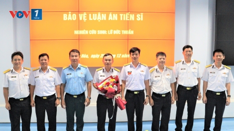 Học viện Hải quân tổ chức đánh giá luận án tiến sĩ cấp Học viện