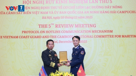 Việt Nam – Campuchia tăng cường hợp tác an ninh, an toàn trên biển