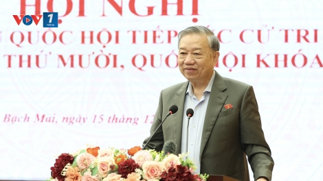 Tiếp xúc cử tri sau Kỳ họp thứ 10 Quốc hội khóa XV (22/12/2026)